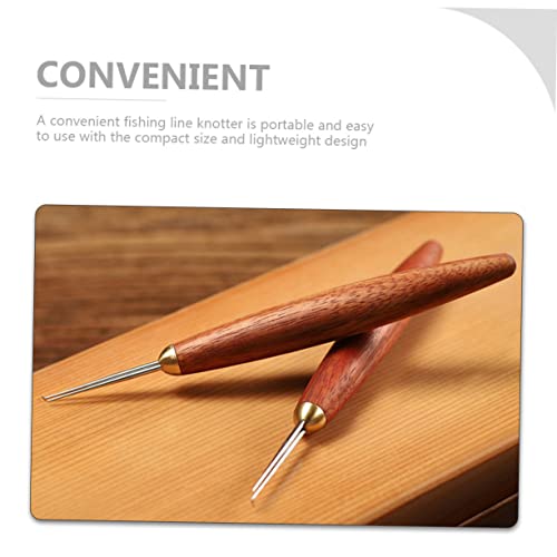 Fishing Knotter Compact Fishing Line Knotter Tool for Tying Portable Accessory for Tackle Box Pocket and Sea Gear