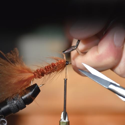 WETFLY Deluxe Fly Tying Vise & Tools Kit: Materials, Book/DVD - Fly Fishing & Jig Tying - Complete Set