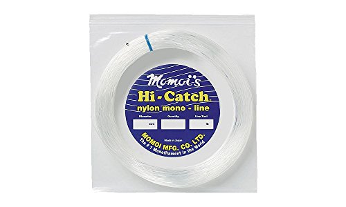 Momoi Hi-Catch Monofilament X-Hard Leader 100yds
