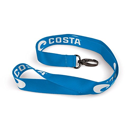 Costa Del Mar BODY_STRAP Costa Del Mar Logo Lanyard, Black - color: Blue