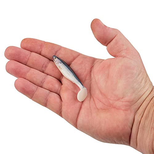 Berkley PowerBait The Champ Swimmer Fishing Soft Bait - color: HD Blueback Herring, size: 3"