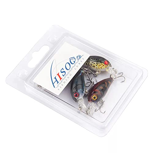 Micro Fishing Lures Crankbaits Baits Lure,Mini Fishing Lure Swimbaits Micro Crank Baits Topwater Lures for Freshwater Saltwater Bluegill Pumpkinseeds Trout Perch with Tackle Boxes - color: M01