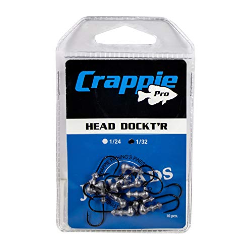 Bobby Garland Crappie Pro Jig Heads - color: Unpainted, size: 1/32 oz