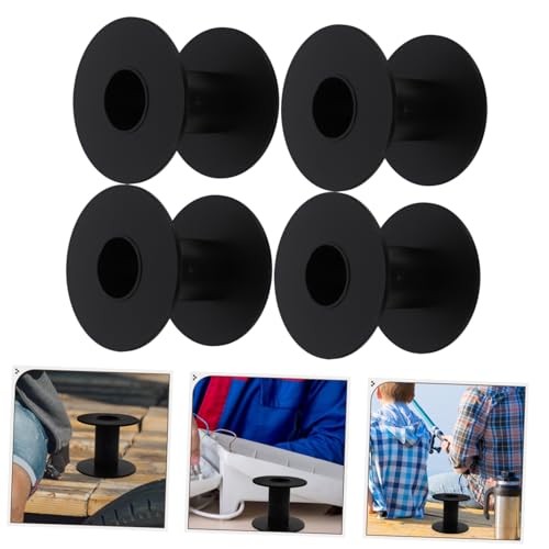 Gatuida 4pcs Wire Spools Empty Reel Cables Bobbins Replacements Empty Spools Replacement Plastic Spool Compact Cable Spools Empty Bobbins Rope Spool