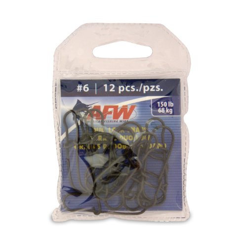 AFW American Fishing Wire Duo Lock - size: 12 Pieces, 150 Pound Test