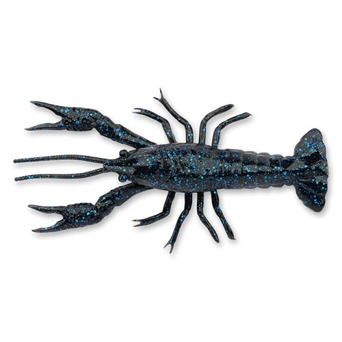 Savage Gear 4D Craw Fishing Soft Bait - color: Black/Blue, size: 3"