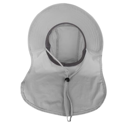 Connectyle UPF 50+ Sun Hat with Neck Flap Wide Brim Bucket Hats Breathable Fishing Hiking Gardening Safari Hat for Men Women