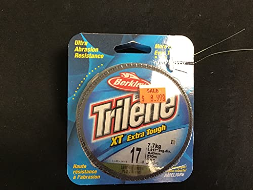Berkley Trilene XT Monofilament Fishing Line - color: Low-Vis Green, size: 300 yd, style: 17 Pounds