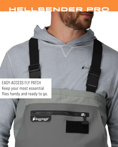 FROGG TOGGS Men's Hellbender Pro Waterproof Stockingfoot Fishing Chest Wader for Fishing - size: Large Big