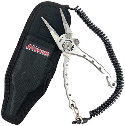 Accurate 7inch Piranha Pliers with Sheath and Lanyard