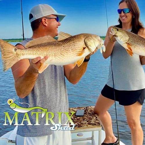 Fishing Lures for Speckled Trout, Redfish, Bass - Louisiana Paddle Tail Swimbaits for Freshwater and Saltwater - color: Limbo Slice