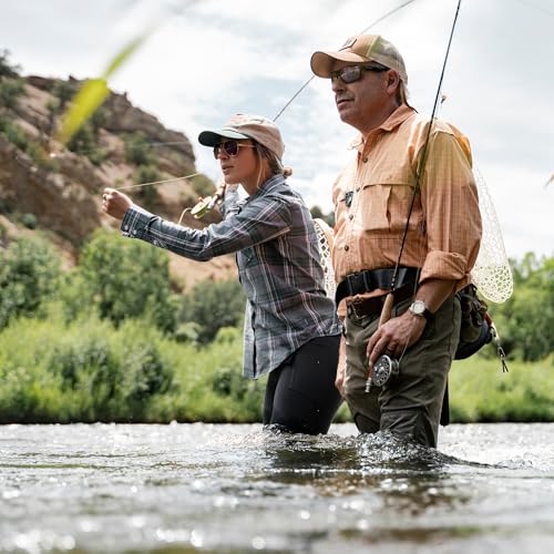 Redington Classic Trout Fly Reel – Lightweight Click-and-Pawl Trout Reel, Large Arbor, CNC Machined Aluminum - color: Black, size: 4/5/6