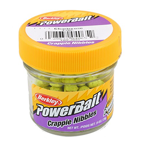 Berkley PowerBait Crappie Nibbles Dough Fishing Bait - color: Chartreuse
