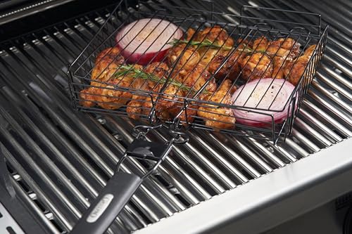 GrillPro 24876 Deluxe Non Stick Broiler Basket with Detachable Handle - style: Broiler Basket