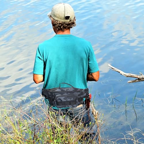 Fishing Fanny Pack for Men -Fishing Fanny Pack-Lightweight and Fishing Sling Pack - color: green2