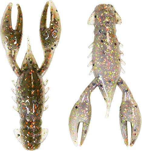 Z-MAN TRD CrawZ 2 1/2 inch Soft Plastic Craw 6 Pack - style: Drew's Craw