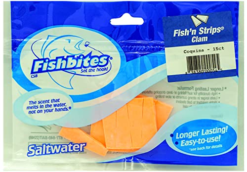 FishBites Fish'n Strips - Clam - color: Coquina Clam