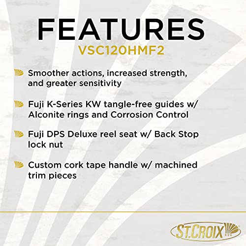 St. Croix Rods Avid Series Surf Casting Rod, VSC, Premium Quality, Durably Sensitive, High Performing Casting Rod - style: Hmf2