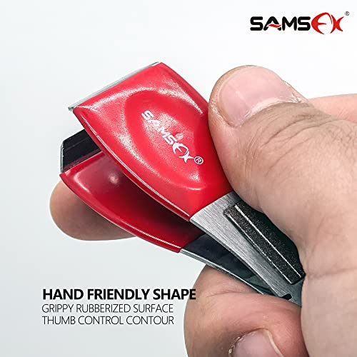 SAMSFX Fishing Big Nippers with Zinger Retractors Fishing Line Cutters with Retractable Badge Holder Fly Fishing Tools Combo