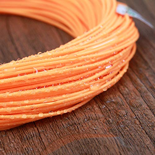 Maxcatch Fly Line Floating Shooting Line/Running Line with Front Loop, 20LB/30LB, .026’’ .032’’ .037’’ .042’’ - color: Orange, size: 0.026’’ / 15lb