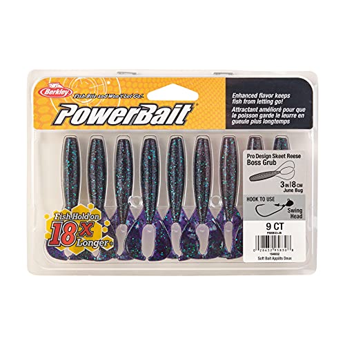 Berkley Classic - color: June Bug, size: 3"