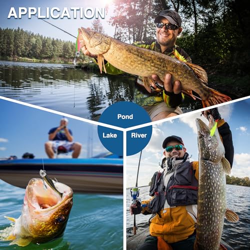Soft Fishing Lure Set - size: Medium