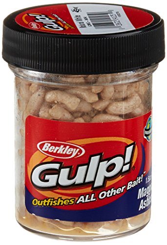 Berkley Gulp! Maggot Fishing Soft Bait - color: White