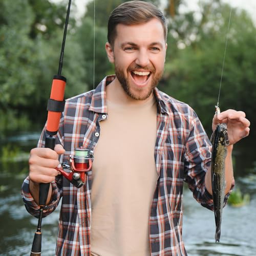 8 Pack Fishing Lure Covers,Lure Wraps for Fishing Rod,Fishing Hook Bait Covers - color: Orange Yellow