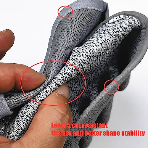 Inf-way Fishing Glove with Magnet Release, Fisherman Professional Catch Fish Gloves Cut&Puncture Resistant with Magnetic Hooks Hunting Glove - size: Medium, style: Left