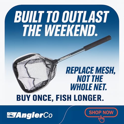 Core Series Bait Net, 18" Handle, 10" Hoop, Aluminum Frame with EVA Grip