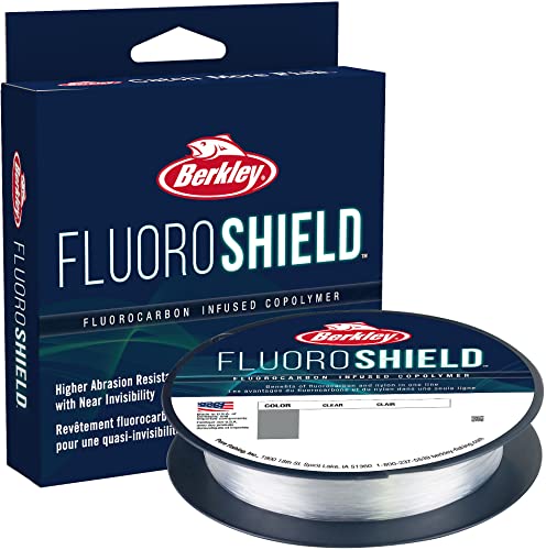 Berkley FluoroShield Fluorocarbon Fishing Line, Clear - size: 300yd, style: 10lb Test