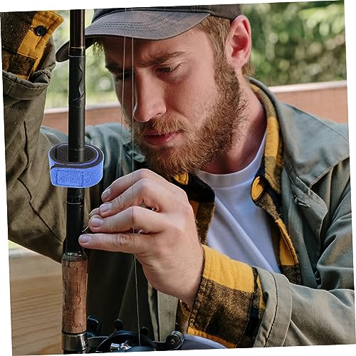 BESPORTBLE 5pcs Fishing Rod Strap Elastic Tackle Ties for Rods Soft and Band Lightweight and Practical Fishing Gear for Outdoor Use Prevents and Damage