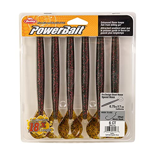 Berkley PowerBait Speed Boss Fishing Soft Bait - color: California, size: 6 3/4"