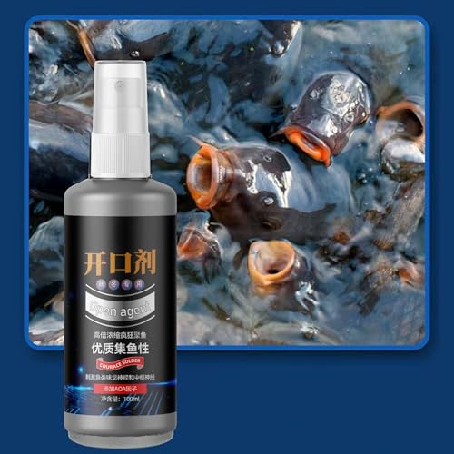 Fishing Scent | 100ml Additive Enhancer Liquid | Fish Attractant Liquid,for Reservoirs Lakes Rivers Freshwater Sports Outdoors Trout Cod Carp Bass