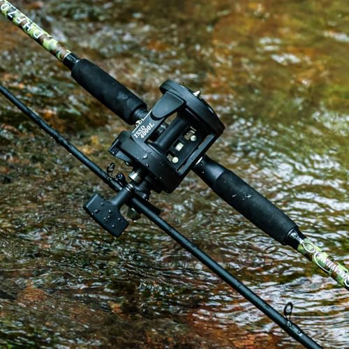 Sougayilang Fishing Rod Combo with Conventional Reel, Medium Heavy for Catfish Salmon and Steelhead Saltwater Fishing - size: 7'0"