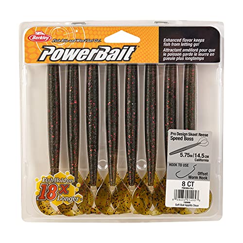 Berkley PowerBait Speed Boss Fishing Soft Bait - color: California, size: 5 3/4"