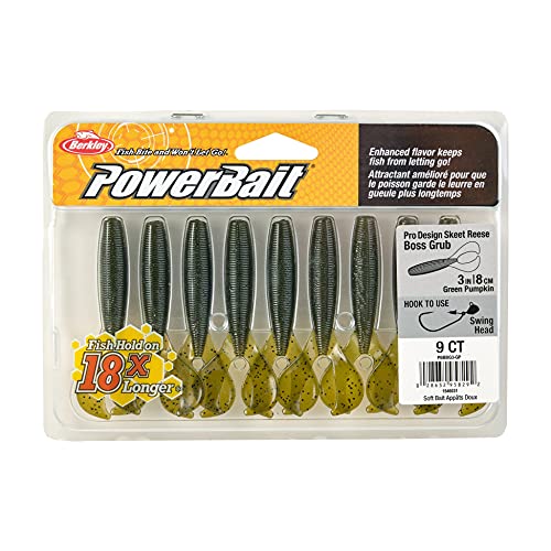 Berkley Classic - color: Green Pumpkin, size: 3"