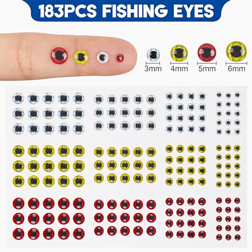 Unpainted Fishing Lures Making Kit, 286pcs DIY Lure Blank Crankbaits Minnow Hard Bait Set with Treble Hooks,Split Rings,3D Eyes,Fishing Lure Stickers Pliers DIY Fishing Tackle - style: 290pcs Kit