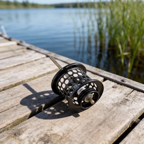 FABULETTA Lightweight Aluminum Spool for 24 for TATULA 100 Casting Reel, Smooth Throwing Micro-Spool for Modification, Alloy Replacement Part(Gold) - color: gold