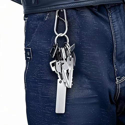 Pocket Knife Sharpener Fishing Hook Sharpener Portable Diamond Sharpening Stone for Knives with Keychain Attachment for Camping Gear