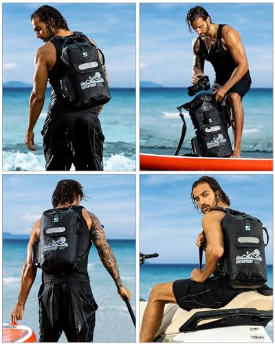 IDRYBAG Dry Bag Backpack - color: Black, size: 20L