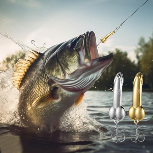 Realure 4Pcs Zinc Alloy Spoon Lures with Treble Hooks & Rolling Swivels,4 Weights 5g 10g 15g 20g Gold Silver Metal Spoon Fishing Tackle for Freshwater Lake Inshore Saltwater Bass Walleye Pike Trout - size: 10g 4Pcs
