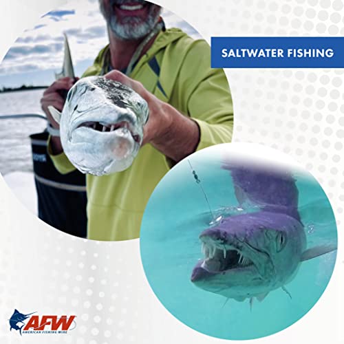 AFW Titanium Surfstrand, Bare 1x7 Fishing Leaders - style: 18 In, 50 Lb / .021 in