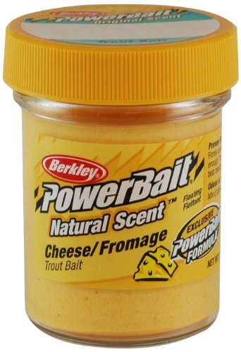 Berkley PowerBait Natural Scent Trout Fishing Dough Bait - color: Yellow, size: 1 pack, style: Cheese Scent