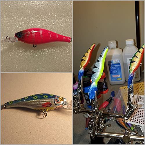 10 Blank Unpainted Minnow Crankbait Topwater Lipless Jerkbait Fishing Lures V3 - color: UPM515P10