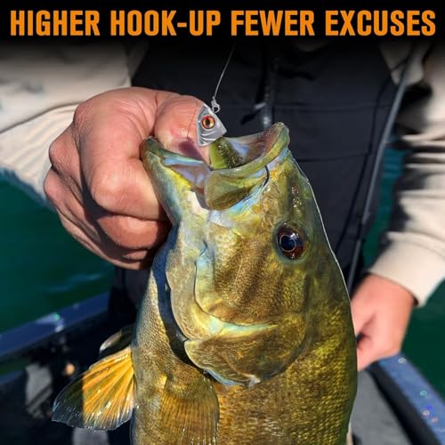 Dovesun 15pack Screw Lock Swimbait Jig Heads 2X Strong High-Carbon Steel Bass Fishing Jigs with 3D Eyes, jig Heads for Fishing Saltwater Freshwater Walleye Trout Crappie 1/8 1/5 1/4 3/8 oz - size: 1/8oz-15Pack