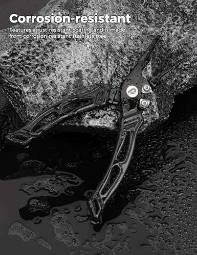 6 inch Fishing Pliers,Corrosion Resistant Fishing Tools,Saltwater Resistant Stainless Steel Fishing Gear