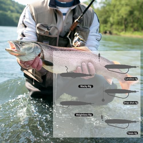 Pristis SwingShad, 35 pcs 3'' Paddle Tail Swimbaits, Soft Plastic Fishing Lures for Bass Crappie Smallmouth, Durable Swim Baits Sinking Swimmer Kit for Saltwater Freshwater Texas Carolina Fitness Rig - color: White Crappie