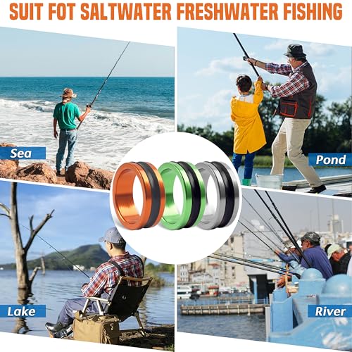 2pcs Fishing Line Puller Ring, Knot Tightening Fishing Metal Puller Ring Accessories Tool for Tying - color: Silver-2pcs