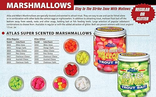 Atlas Mike's 30038 Marshmallows, Assorted/Cheese